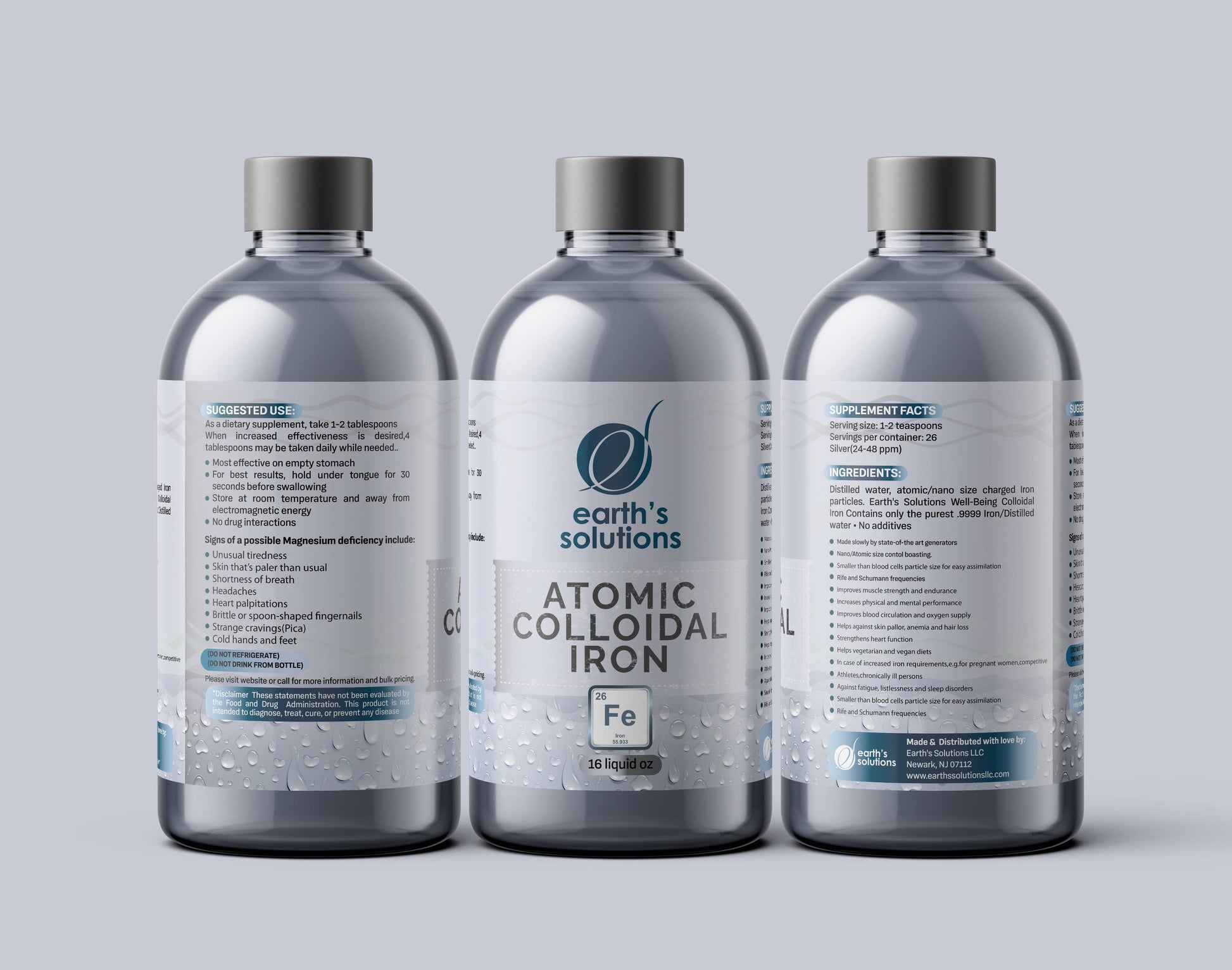Colloidal Iron: 8 oz