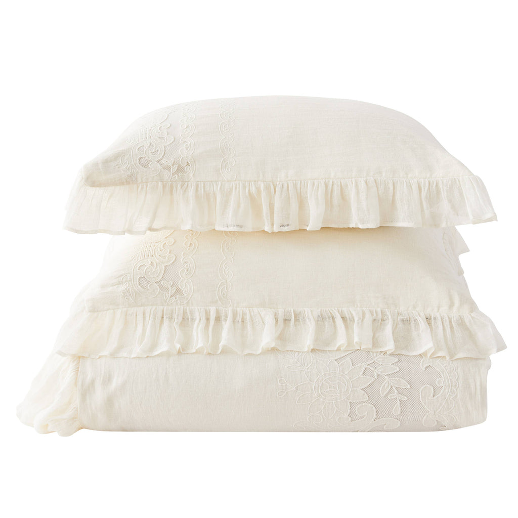 Tabitha Linen Duvet Cover Set