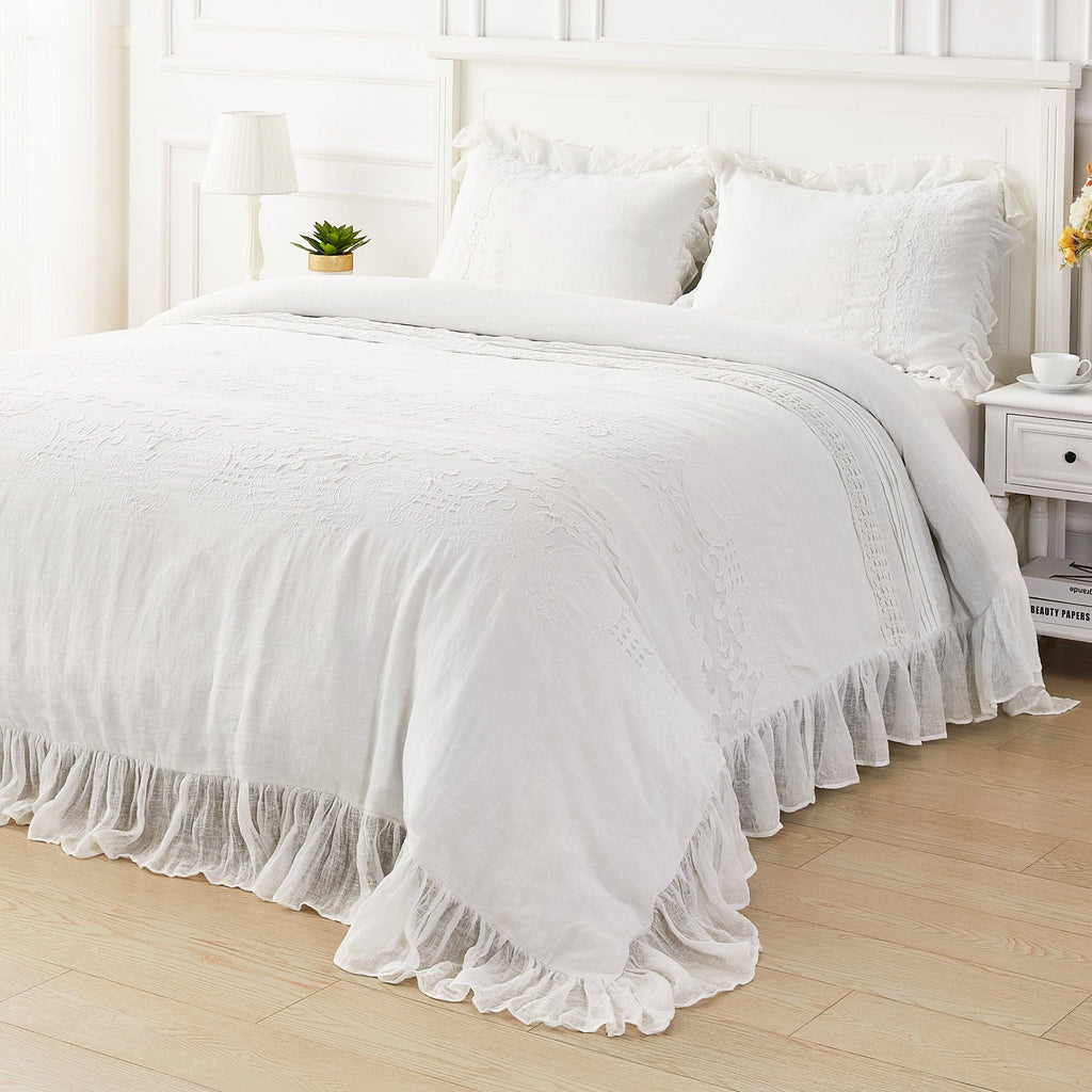 Tabitha Linen Duvet Cover Set