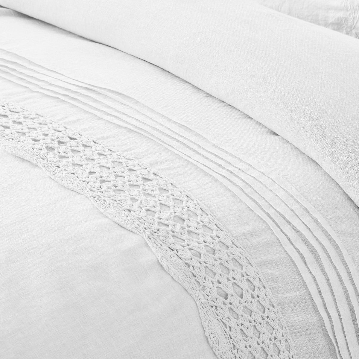 Tabitha Linen Duvet Cover Set