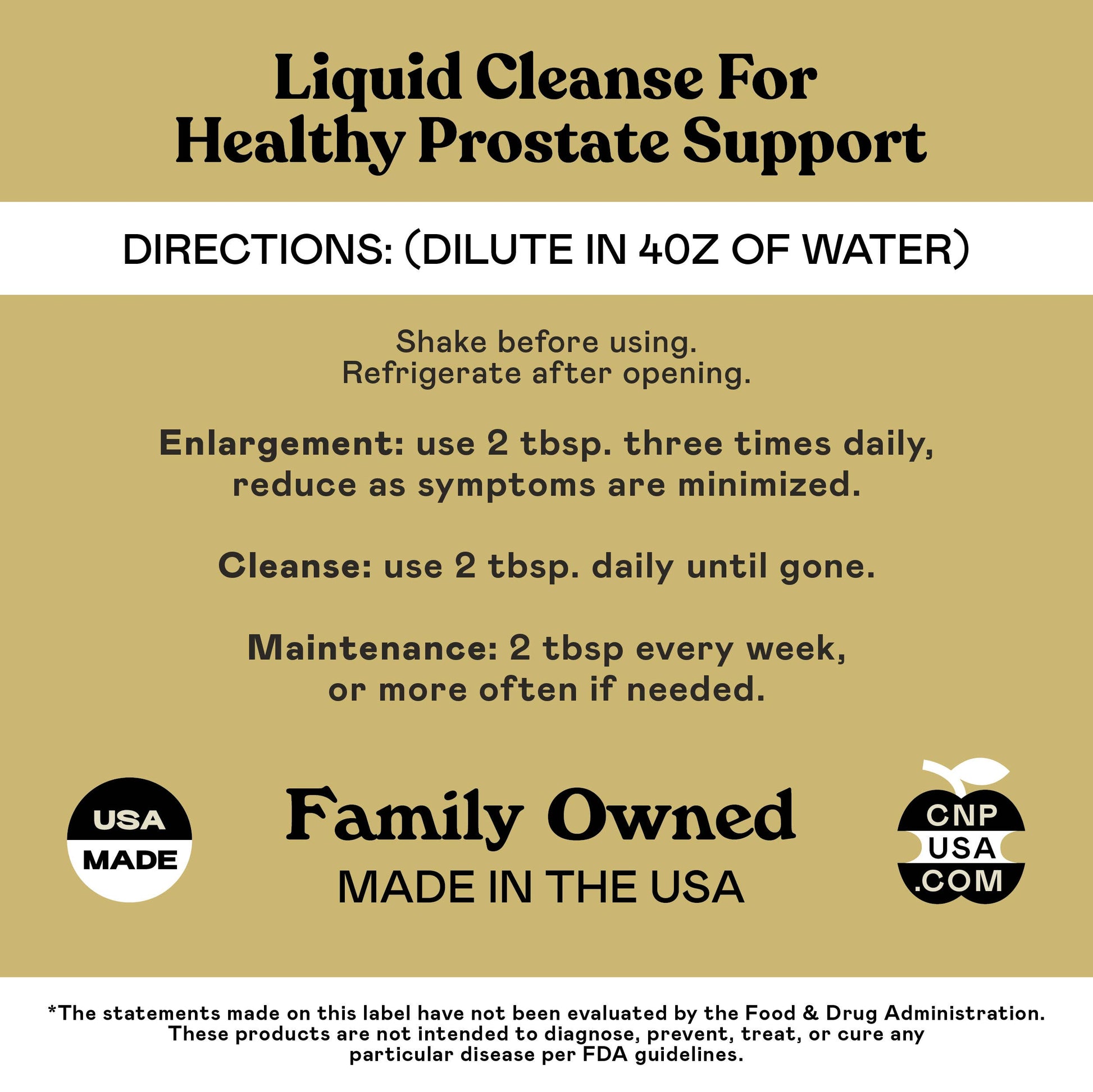 Prostate Complete - 16oz Glass Bottle