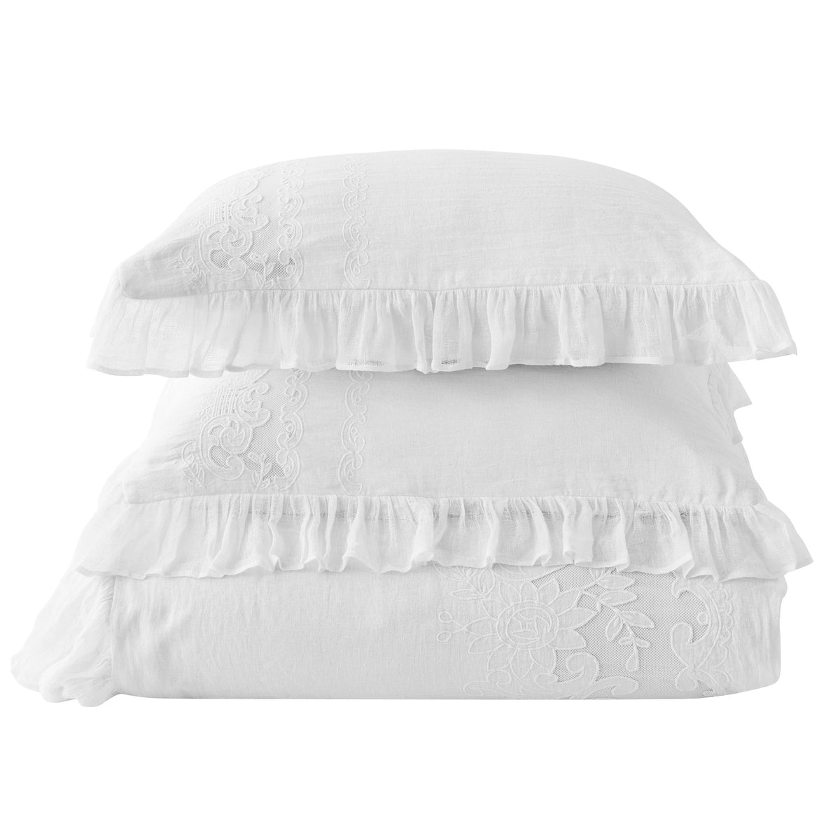 Tabitha Linen Duvet Cover Set