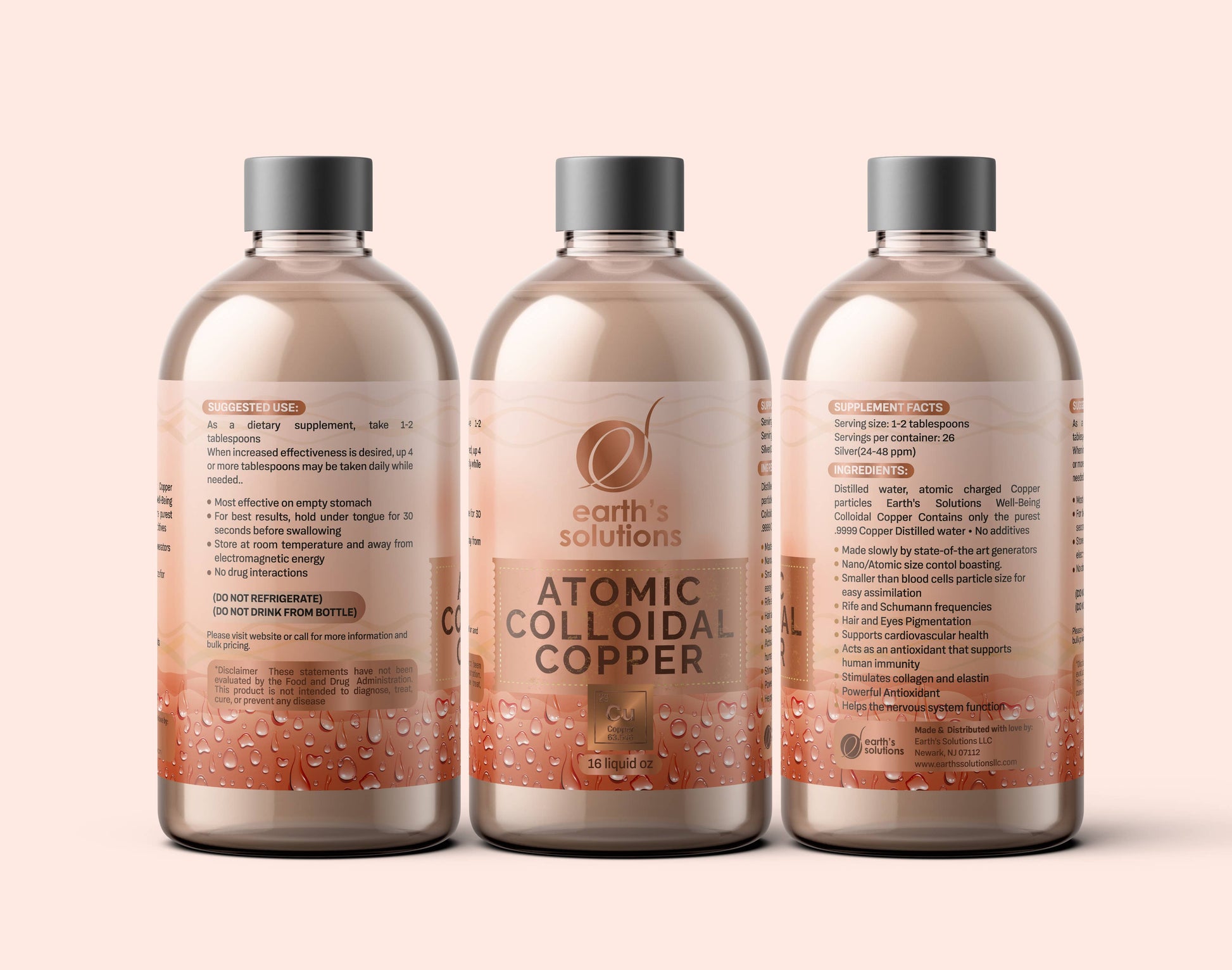 Colloidal Copper: 8 oz