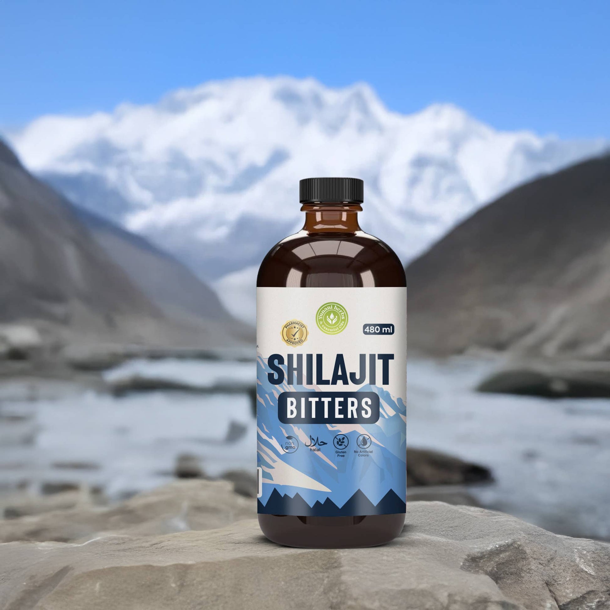 Shilajit Living Bitters 480 mls