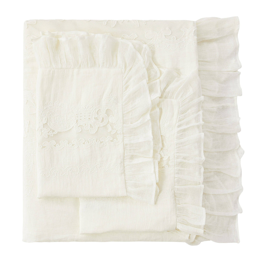 Tabitha Linen Duvet Cover Set